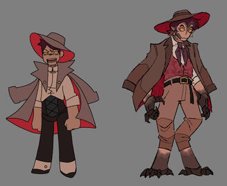 Redesign (old design on the left for reference)
